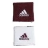 Adidas Adidas Interval Reversible Wristband Maroon/White -Wilson Store adidas adidas interval reversible wristband maroon
