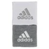 Adidas Adidas Interval Reversible Wristband White/Grey -Wilson Store adidas adidas interval reversible wristband white