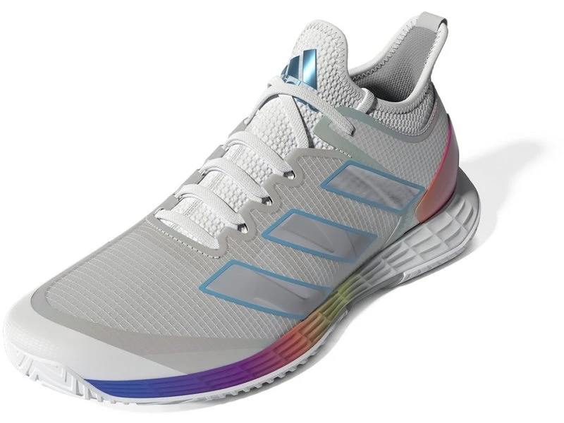 Adidas Adizero Ubersonic 4 White/Multi Women's Shoe 4 Adidas Adizero Ubersonic 4 White/Multi Women's Shoe - Image 2