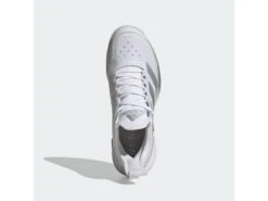 Adidas Adizero Ubersonic 4 White/Silver Women's Shoe 10 Adidas Adizero Ubersonic 4 White/Silver Women's Shoe -Wilson Store adidas adizero ubersonic 4 white silver womens sho 1