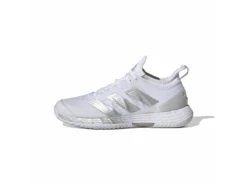 Adidas Adizero Ubersonic 4 White/Silver Women's Shoe