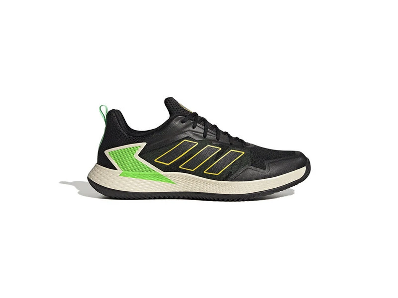 Adidas Defiant Speed Clay Black/Green/Yellow Men's Shoes 3 Adidas Defiant Speed Clay Black/Green/Yellow Men's Shoes
