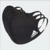 Adidas Face CVR Masks Small 3 Pack Black 2 Adidas Face CVR Masks Small 3 Pack Black -Wilson Store adidas face cvr masks small 3 pack black