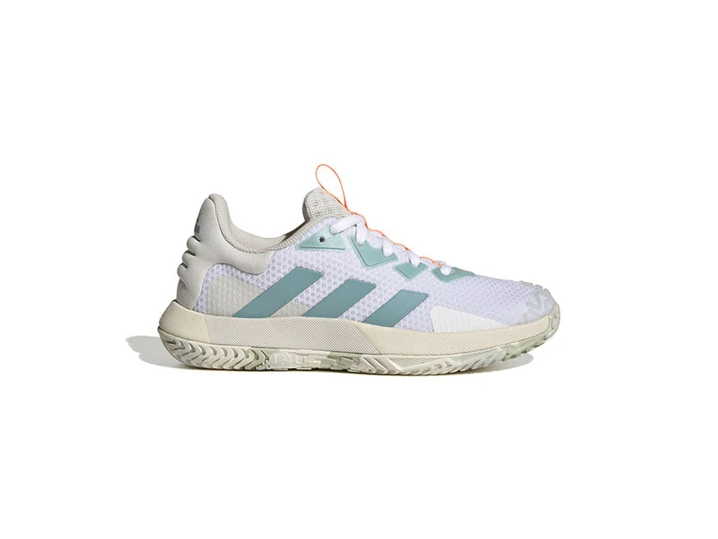 Adidas SoleMatch Control White/Mint Women's Shoe 4 Adidas SoleMatch Control White/Mint Women's Shoe - Image 2