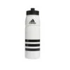 Adidas Stadium 750 Water Bottle White/Black -Wilson Store adidas stadium 750 water bottle white black
