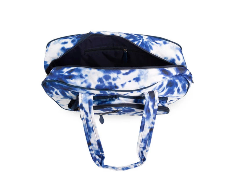 Ame & Lulu Pickleball Tote Navy Tie Dye 5 Ame & Lulu Pickleball Tote Navy Tie Dye - Image 3