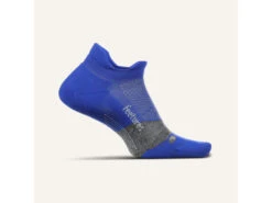 Feetures Elite Light Cushion No Show Tab Socks Boost Blue M