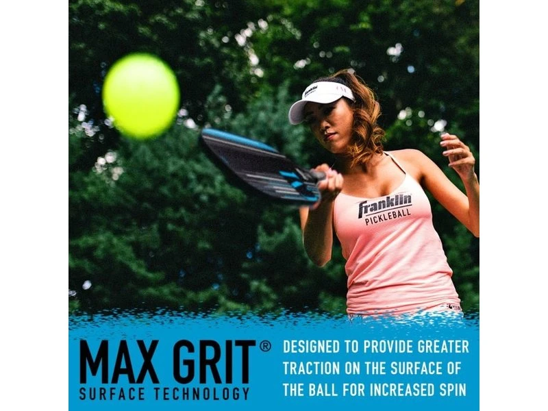 Franklin Christine McGrath 13mm Signature Pickleball Paddle Black/Blue 7 Franklin Christine McGrath 13mm Signature Pickleball Paddle Black/Blue - Image 5