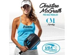 Franklin Christine McGrath 13mm Signature Pickleball Paddle Black/Blue 13 Franklin Christine McGrath 13mm Signature Pickleball Paddle Black/Blue -Wilson Store franklin christine mcgrath 13mm signature pickleba 5