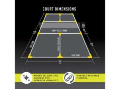 Franklin Pickleball Court Marker Kit -Wilson Store franklin pickleball court marker kit 2