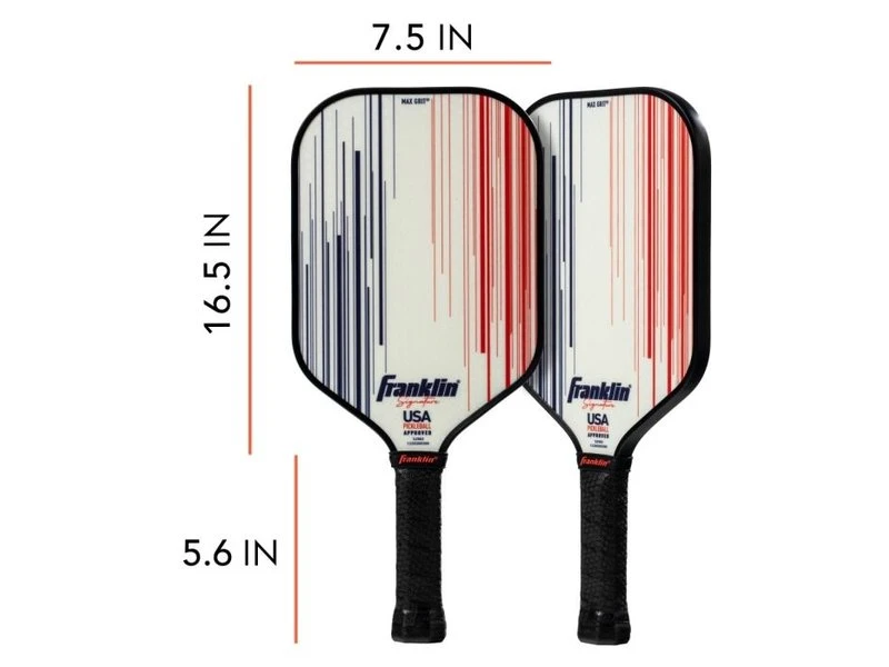 Franklin Signature Pro 13 Mm Pickleball Paddle White 5 Franklin Signature Pro 13 Mm Pickleball Paddle White - Image 3