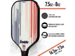 Franklin Signature Pro 13 Mm Pickleball Paddle White 11 Franklin Signature Pro 13 Mm Pickleball Paddle White -Wilson Store franklin signature pro 13 mm pickleball paddle whi 3