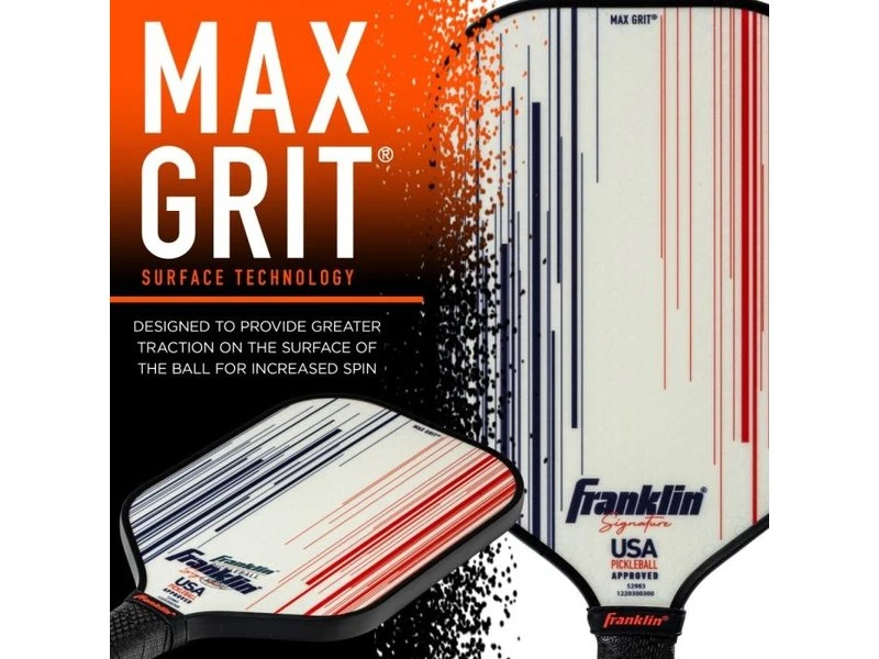 Franklin Signature Pro 13 Mm Pickleball Paddle White 7 Franklin Signature Pro 13 Mm Pickleball Paddle White - Image 5