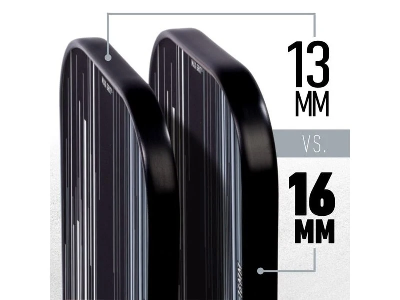 Franklin Signature Pro 16 Mm Pickleball Paddle Black 6 Franklin Signature Pro 16 Mm Pickleball Paddle Black - Image 4