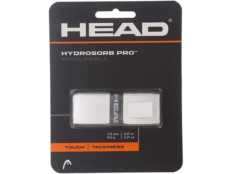 Head Hydrosorb Pro White Pickleball Grip 3 Head Hydrosorb Pro White Pickleball Grip