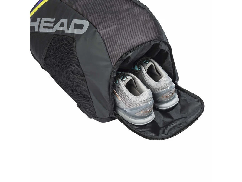 Head Tour Team Tennis Backpack Black And Mixed 4 Head Tour Team Tennis Backpack Black And Mixed - Image 2
