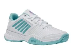 K-Swiss Court Express White/Blue Women's Shoe -Wilson Store k swiss court express white blue womens shoe 2