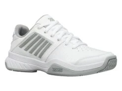 K-Swiss Court Express White/Silver Women's Shoe 10 K-Swiss Court Express White/Silver Women's Shoe -Wilson Store k swiss court express white silver womens shoe 2
