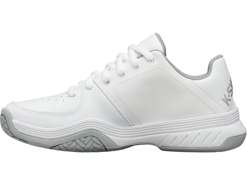 K-Swiss Court Express White/Silver Women's Shoe 3 K-Swiss Court Express White/Silver Women's Shoe