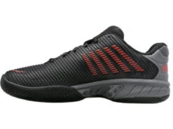 K-Swiss Hypercourt Express 2 Black/Gray 2E Men's Shoe -Wilson Store k swiss hypercourt express 2 black gray 2e mens sh 4