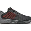 K-Swiss Hypercourt Express 2 Black/Orange Men's Shoe -Wilson Store k swiss hypercourt express 2 black orange mens sho