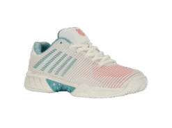 K-Swiss Hypercourt Express 2 Blanc/Blue/Desert Flower Women's Shoe 10 K-Swiss Hypercourt Express 2 Blanc/Blue/Desert Flower Women's Shoe -Wilson Store k swiss hypercourt express 2 blanc blue desert flo 2