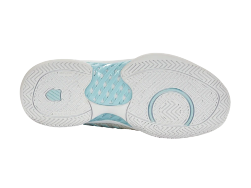 K-Swiss Hypercourt Express 2 Wide Grey/Blue Women's Shoe 8 K-Swiss Hypercourt Express 2 Wide Grey/Blue Women's Shoe - Image 6