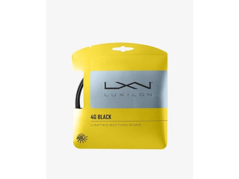 Luxilon 4G Black 125 3 Luxilon 4G Black 125