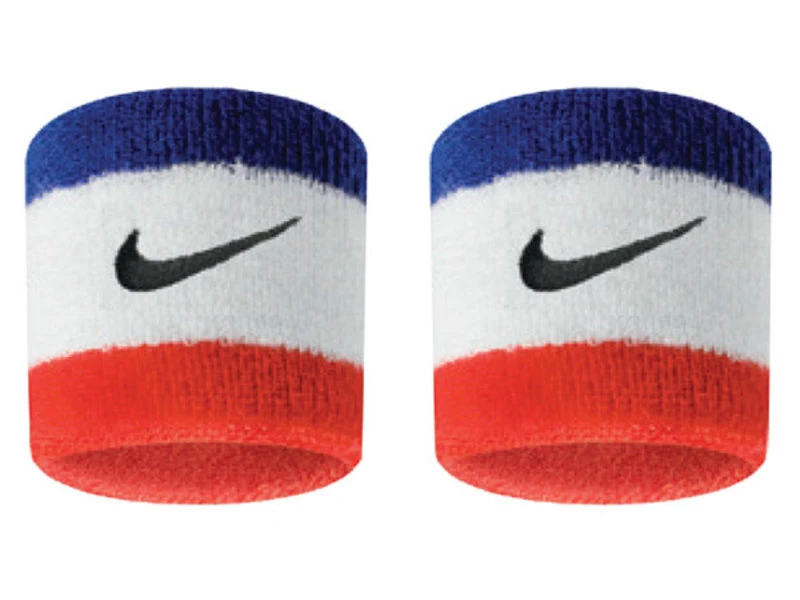 Nike Swoosh Singlewide Wristband Red/White/Blue 3 Nike Swoosh Singlewide Wristband Red/White/Blue