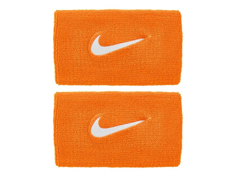 Nike Tennis Premier Doublewide Wristband Orange 3 Nike Tennis Premier Doublewide Wristband Orange