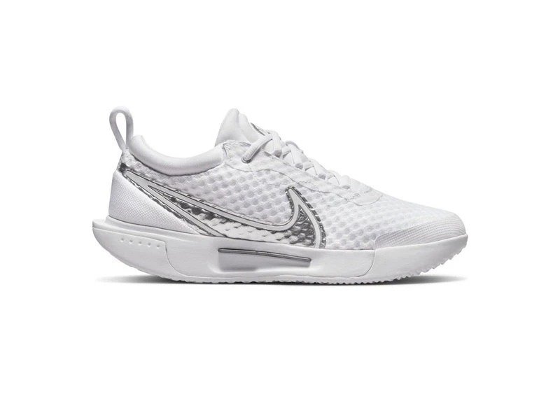 Nike Zoom Court Pro Women's Shoe- White/Silver 4 Nike Zoom Court Pro Women's Shoe- White/Silver - Image 2