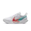 Nike Zoom Court Pro Women's Shoe- White/Teal/Red -Wilson Store nike zoom court pro womens shoe white teal red