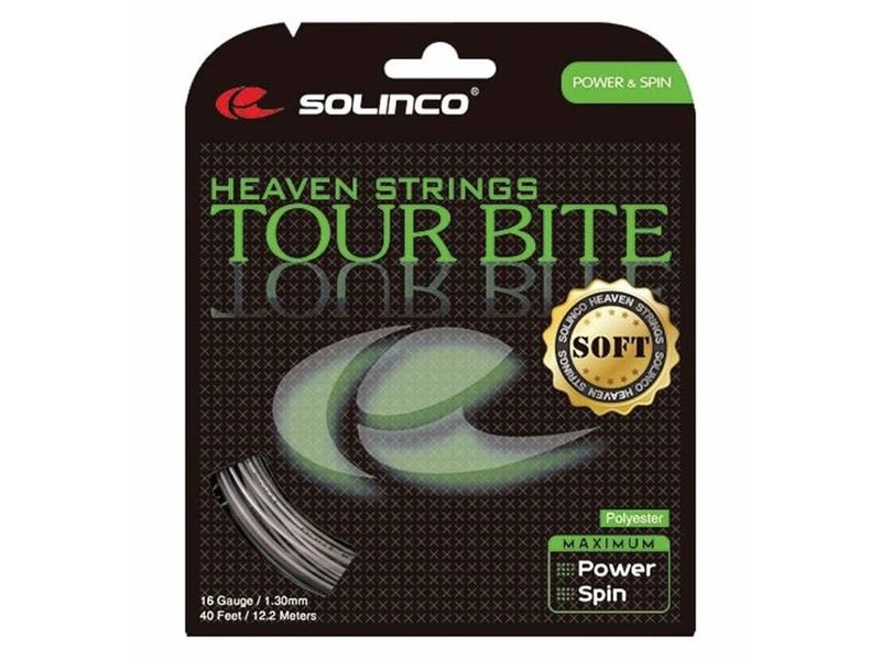 Solinco Tour Bite Soft Tennis String 3 Solinco Tour Bite Soft Tennis String