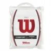 Wilson Pro Overgrip 12 Pack White -Wilson Store wilson pro overgrip 12 pack white