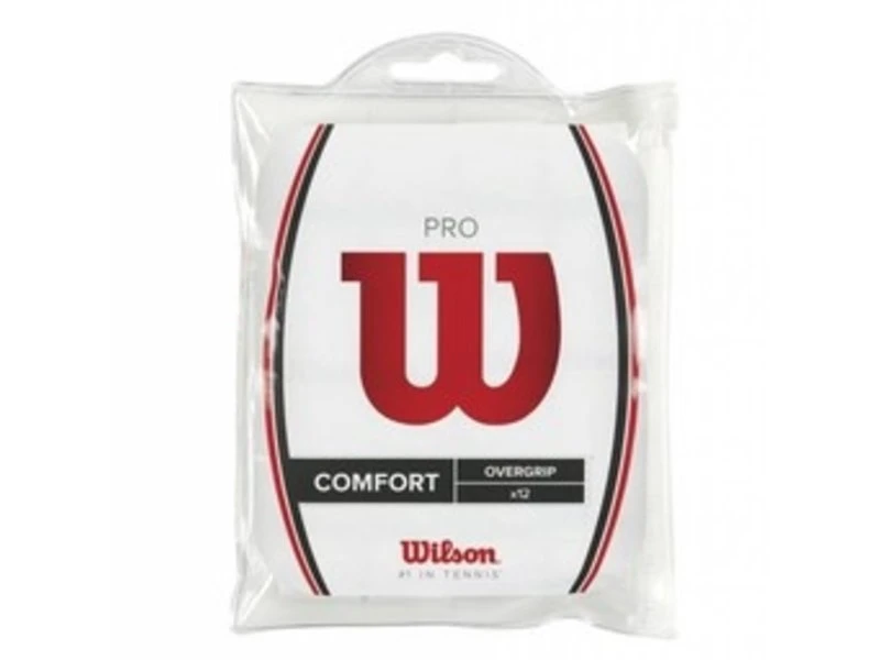 Wilson Pro Overgrip 12 Pack White 3 Wilson Pro Overgrip 12 Pack White