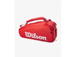 Wilson Super Tour 15 Pack Tennis Bag Red -Wilson Store wilson super tour 15 pack tennis bag red 2