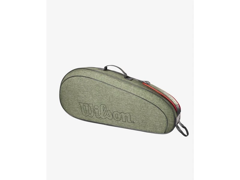 Wilson Team 3 Pack Racquet Bag- Heather Green 3 Wilson Team 3 Pack Racquet Bag- Heather Green