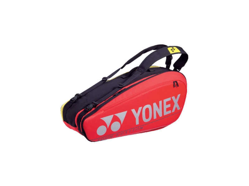 Yonex Pro Racquet 6 Pack Bag Red 3 Yonex Pro Racquet 6 Pack Bag Red