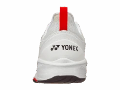 Yonex Sonicage 3 Men's Shoe- White/Red -Wilson Store yonex sonicage 3 mens shoe white red 5
